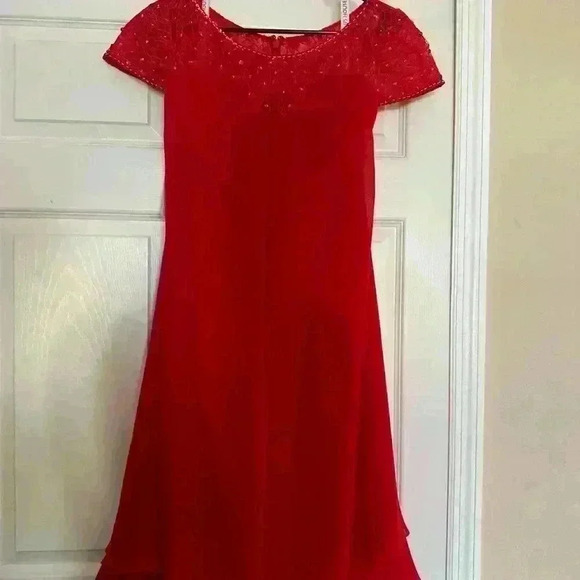 JJ House Red Dress - Picture 1 of 7